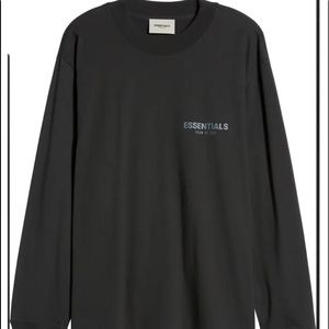 ❌SOLD❌FEAR OF GOD ESSENTIALS Cotton Jersey Long Sleeve Tee